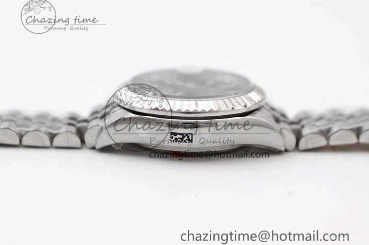 1231 Lady DateJust 28 SS TWF 1:1 Best Edition 904L Steel Black Dial on President Bracelet NH Unisex 2176